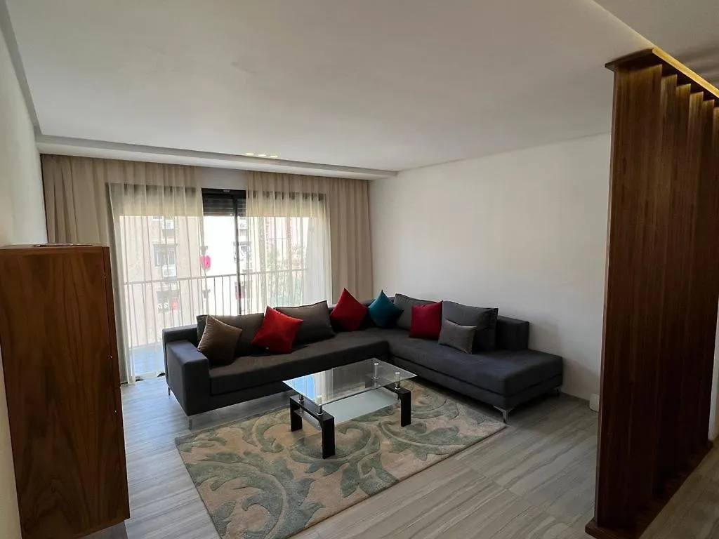 Апартаменты Appartement Deux Chambres Salon Centre De Gueliz 23 Марракеш