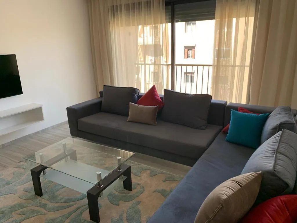 Appartement Deux Chambres Salon Centre De Gueliz 23 Марракеш